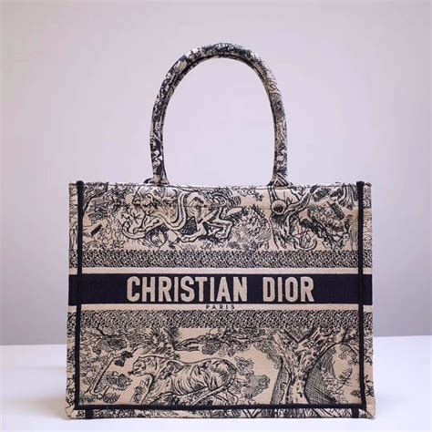 christian dior white and gold tote bag|Christian Dior canvas bag price.